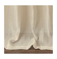 Madison Park Harper Solid Crushed Curtain Panel Pair