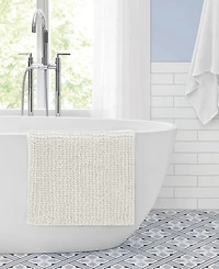 Laura Ashley Butter Chenille Bath Mat, 27" x 45"