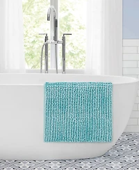 Laura Ashley Butter Chenille Bath Mat, 27" x 45"