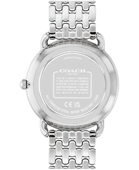 Coach Women's Silver Elliot Stainless Steel Watch 36mm