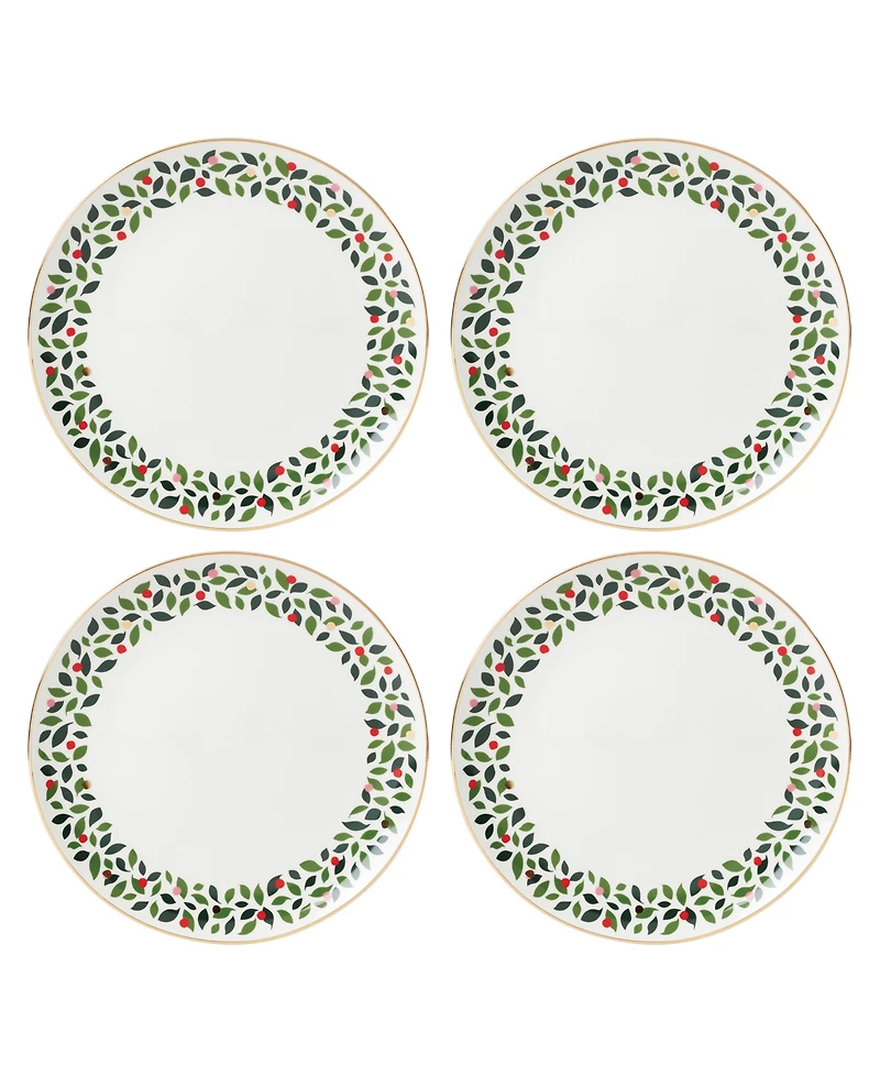 Kate Spade Evergreen 4-Piece Dinner Plates