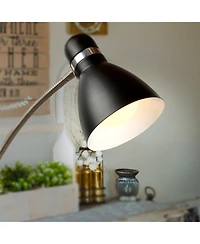 Avery Adjustable Gooseneck Led Reading Floor Lamp (63"), Light Bulb Included