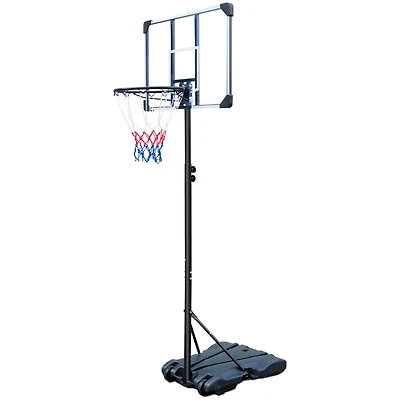 Streamdale Furniture Adjustable Height Portable Basketball Hoop with Water-Fillable Base