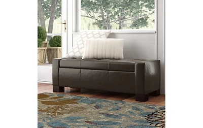Streamdale Guernsey Tufted Ottoman Bench Style, Storage & Elegance