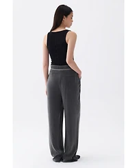 Nocturne Women's Pleated Palazzo Pants
