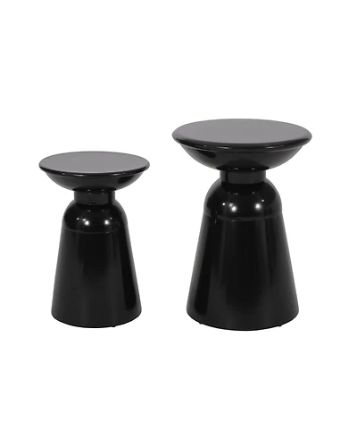 Streamdale Sleek Outdoor Iron Side Table for Style and Functionality