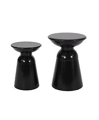 Streamdale Sleek Outdoor Iron Side Table for Style and Functionality