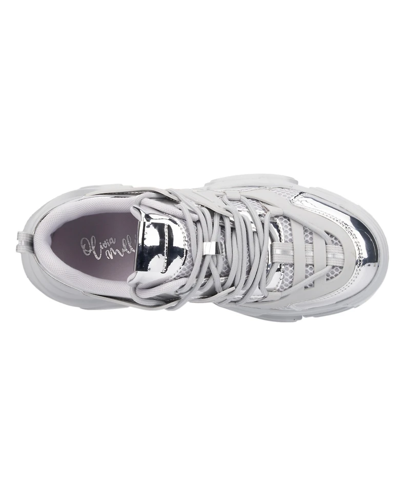 Olivia Miller Women's Zenith Low Top Sneakers