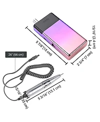 Byootique Portable Rechargeable Electric Nail Drill Machine Kit for Acrylic Nail