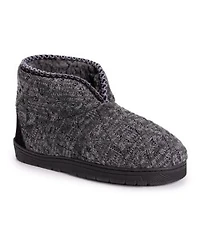 Muk Luks Mens Mark Bootie Slippers