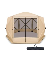 Slickblue 11.5 X Ft Pop-up Screen House Tent with Portable Carrying Bag