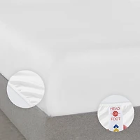 Luxury 1000 Thread Count Bed Sheets Set - 100% Cotton Sateen - Soft, Thick & Deep Pocket