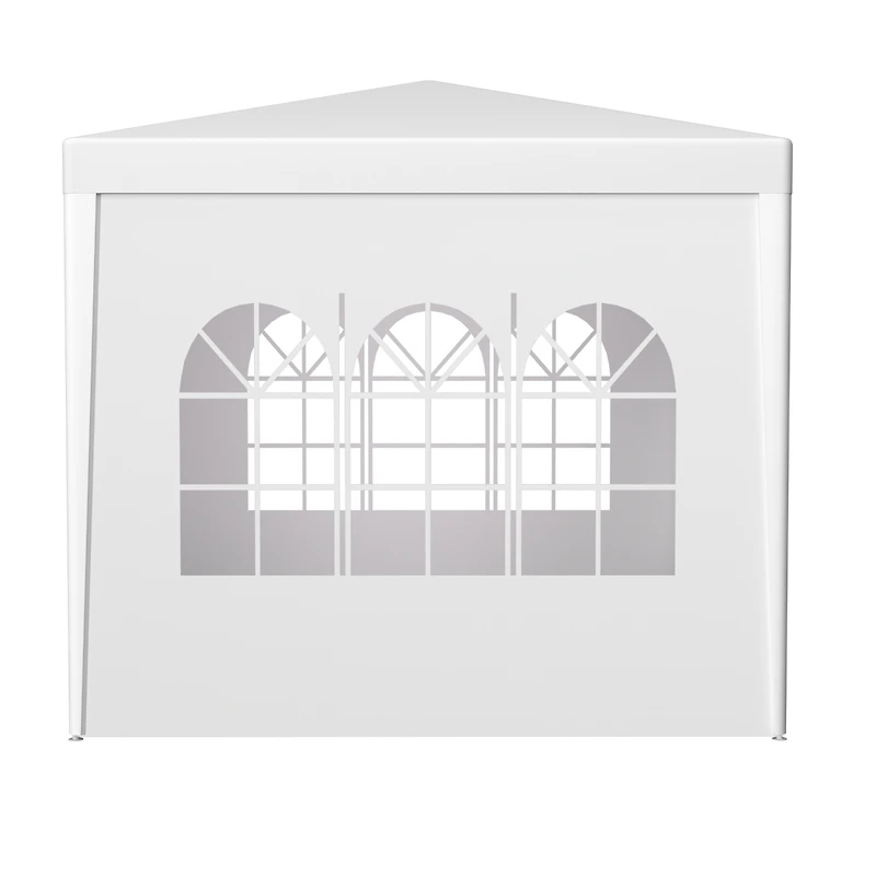 10'x10' Party Tent Outdoor Heavy Duty Gazebo Wedding Canopy + 4 Removable Walls