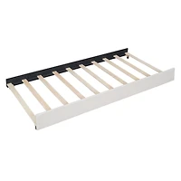 Streamdale Queen Platform Bed with 2 Drawers and Trundle