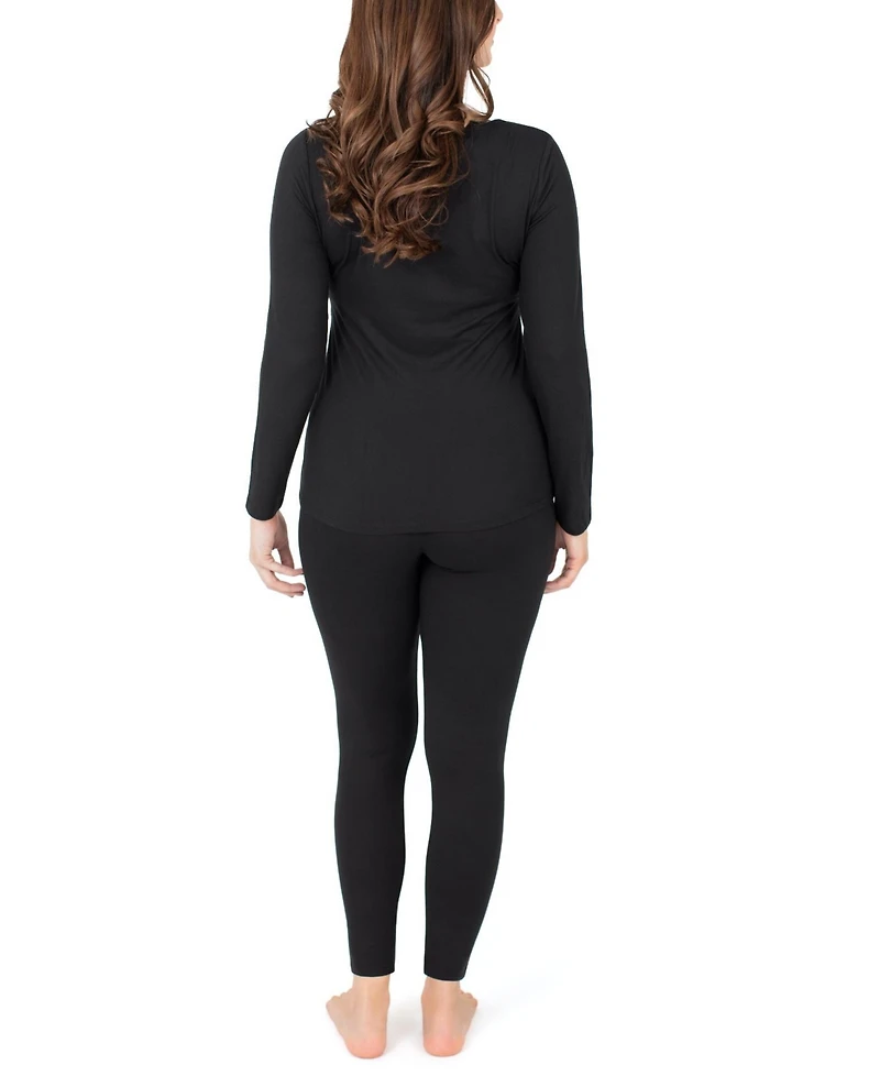 Kindred Bravely Plus Jane Long Sleeve Nursing Pajama Set