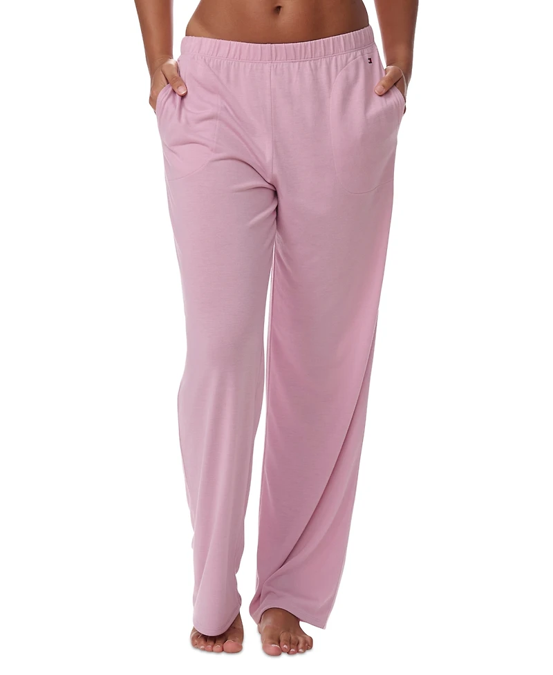 Tommy Hilfiger Women's Elastic-Waist Pajama Pants
