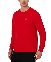 Lacoste Men's Waffle-Knit Thermal Sleep Shirt