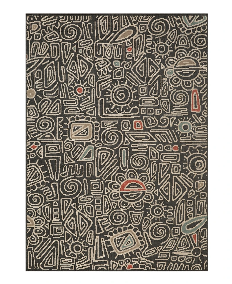Lr Home Trixie 5'x7' Outdoor Area Rug