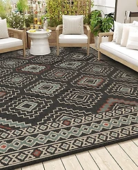 Lr Home Trixie 8'x9'9" Outdoor Area Rug