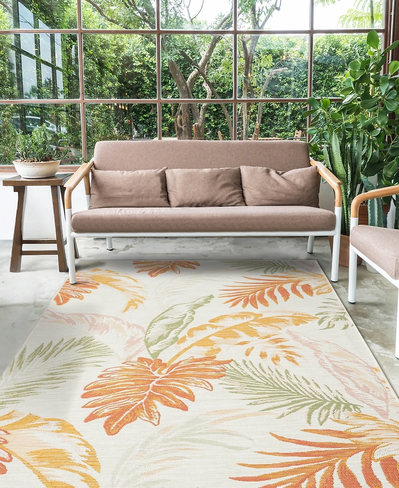 Closeout! Lr Home Beckett 2'x8' Runner Outdoor Area Rug