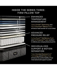 Beautyrest Black Series Three 16.5" Firm Pillowtop Mattress
