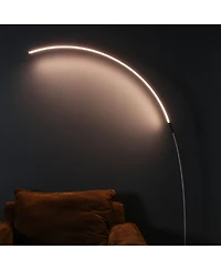 Sparq 67" Dimmable Led Modern Arc Floor Lamp