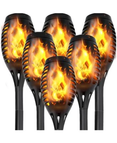 Maggift Waterproof Flame Solar Torch Light