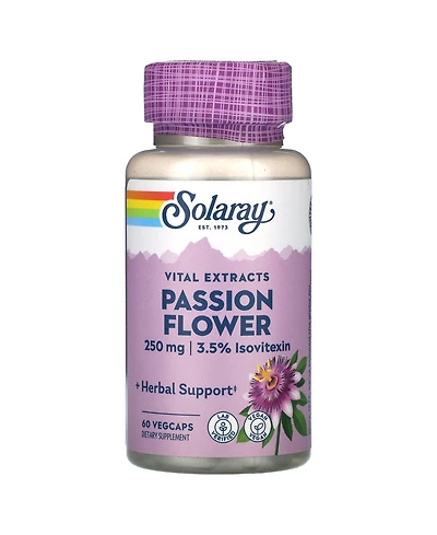 Solaray Vital Extracts Passion FLower