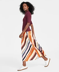On 34th Women's Pleated Maxi Skirt, Created for Macy's