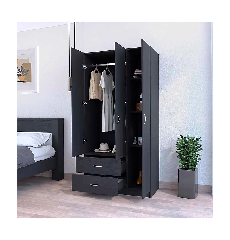 Fm Furniture Eureka 3 Door Armoire