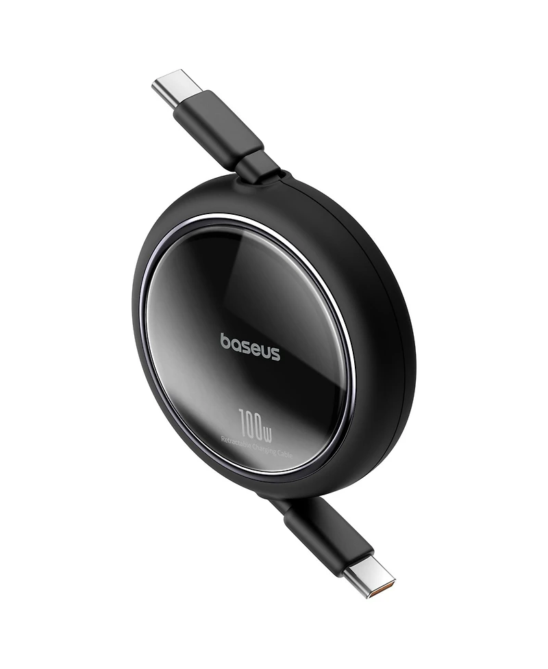 Baseus Free2Draw Mini Retractable Charging Cable Type-c to 100W 1m Nebula Purple