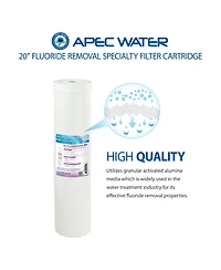 Apec Water Systems Fluoride Reduction Specialty Filter 4.5" x 20"