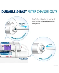 Apec Water Systems Portable Alkaline Mineral 90 Gpd Countertop Reverse Osmosis Water Systems for Drinking Water
