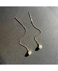 Paloma Pearl Threaders Gold
