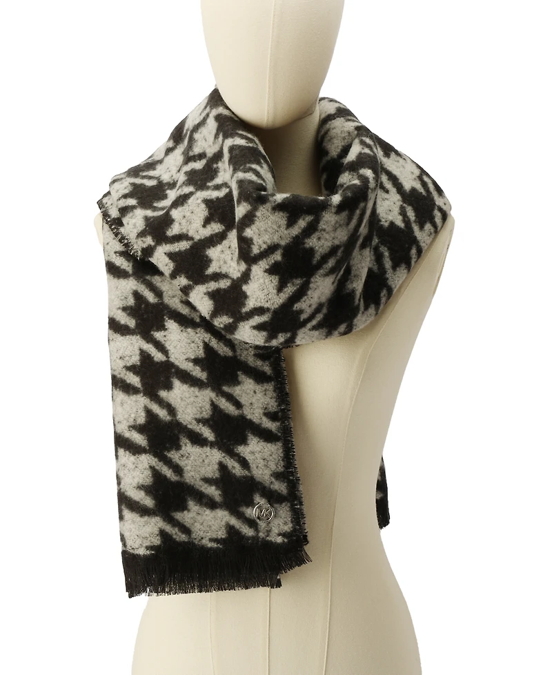 Michael Michael Kors Women's Houndstooth Wrap Scarf