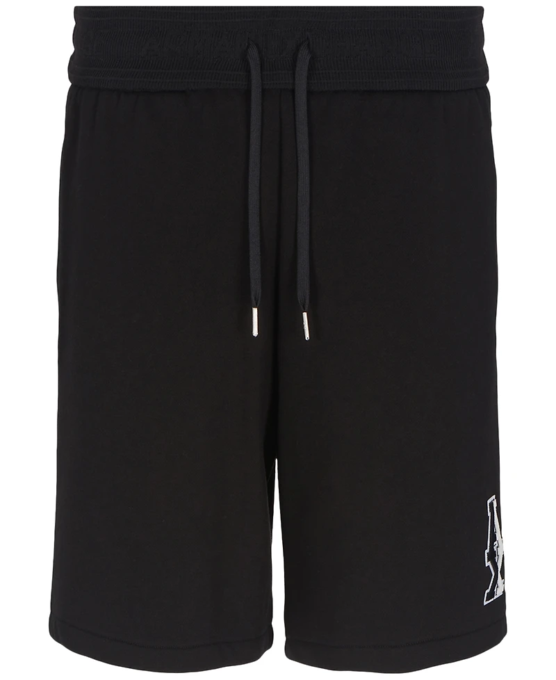 A|X Armani Exchange Men's Cotton Drawstring 9" Shorts