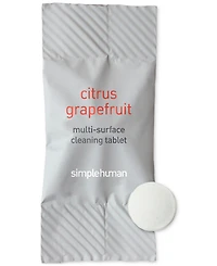 simplehuman Citrus Grapefruit 12 Pack Multi-Surface Cleaning Tablet