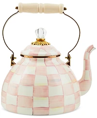 Mackenzie-Childs Rosy Check 2-Qt. Tea Kettle