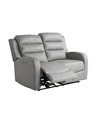 Relax A Lounger 54.7"W Polyester Akron Power Reclining Loveseat