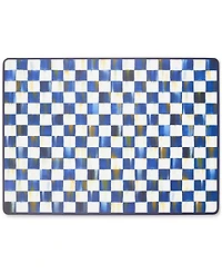 Mackenzie-Childs Royal Check Cork Back Placemats, Set of 4