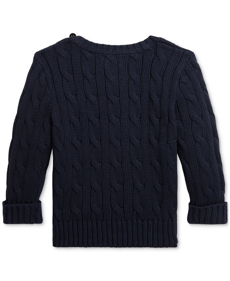 Polo Ralph Lauren Baby Cotton Cable-Knit Sweater
