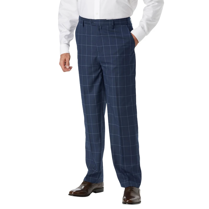 KingSize Big & Tall Easy Movement Plain-Front Expandable Dress Pants
