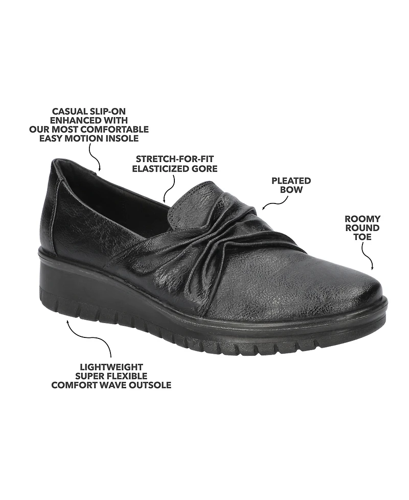 Easy Street Women's Faith Comfort Slip-On Flats