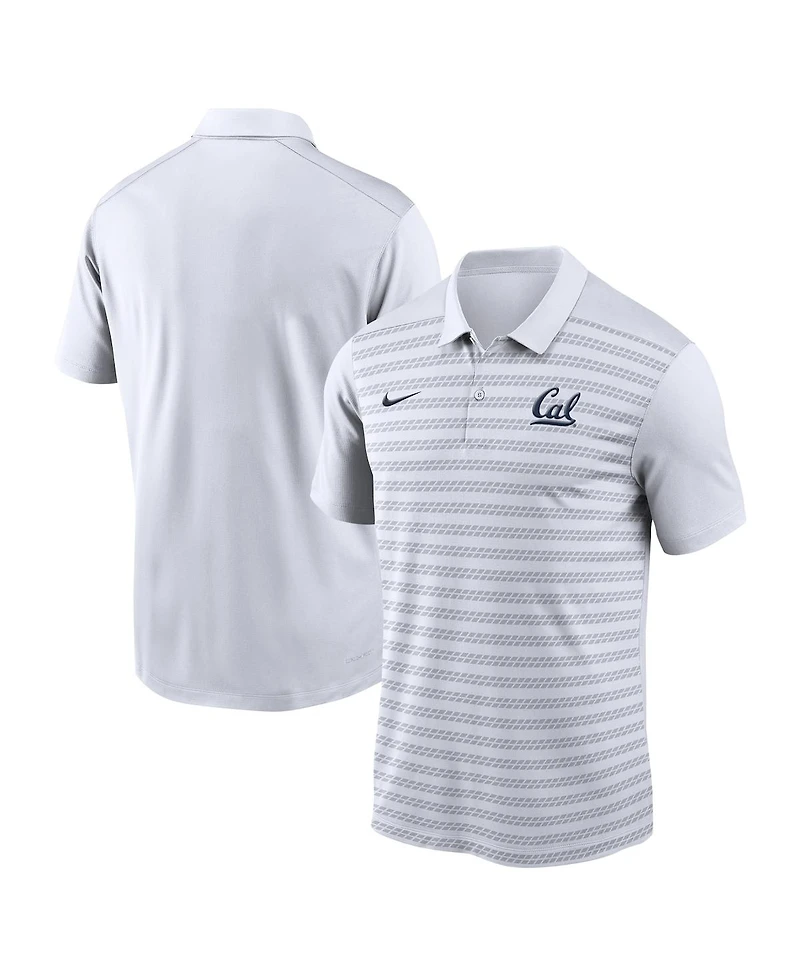 Nike Men's White Cal Bears 2024 Early Season Coaches Sideline Polo