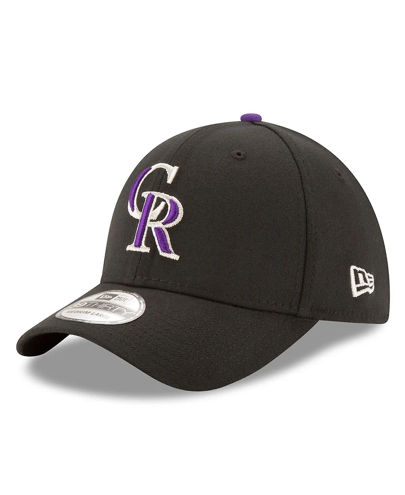 New Era Men's Black Colorado Rockies 2024 Mlb World Tour Mexico City Series 39THIRTY Flex Hat