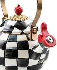 Mackenzie-Childs Courtly Check 2-Qt. Whistling Tea Kettle
