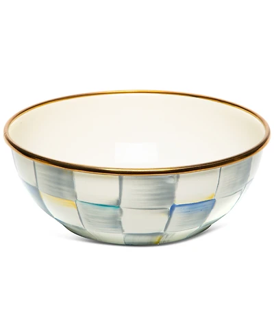 Mackenzie-Childs Sterling Check Everyday Bowl, 16-oz.