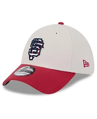 New Era Men's Red San Francisco Giants 2024 Fourth of July 39THIRTY Flex Hat