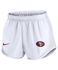 Nike Women's White San Francisco 49ers Tempo Shorts