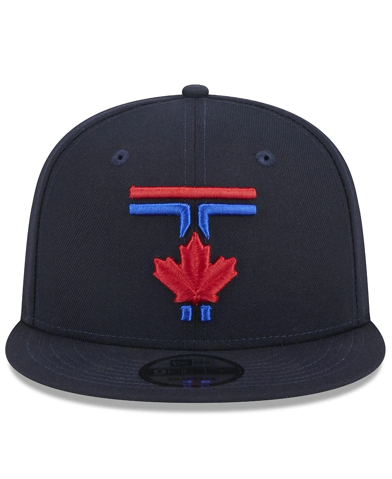 New Era Big Boys and Girls Navy Toronto Blue Jays 2024 City Connect 9FIFTY Snapback Hat